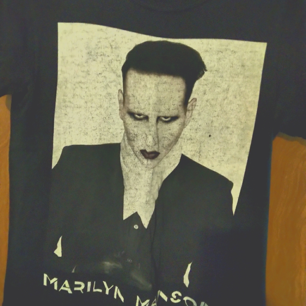 Authentic marilyn manson tour shirt 2015
